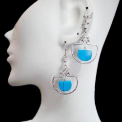WHOLESALE  INCA PERUVIAN STONE EARRINGS - VARIED MODELS