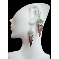 WHOLESALE  INCA PERUVIAN STONE EARRINGS - VARIED MODELS