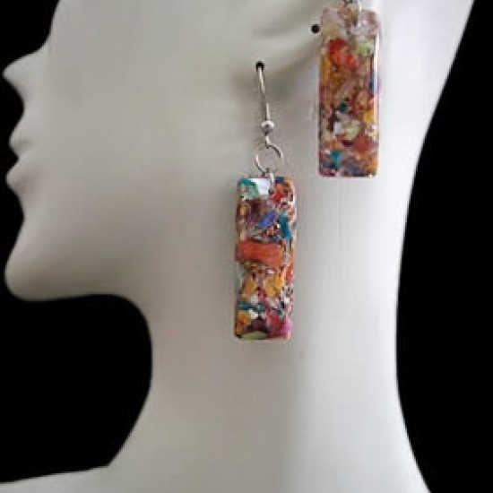 WHOLESALE INCA PERUVIAN MIXED STONE EARRINGS WHOLESALE INCA PERUVIAN MIXED STONE EARRINGS