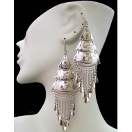WHOLESALE PERUVIAN SILVER PLATED EARRINGS INCA AND NAZCA IMAGES