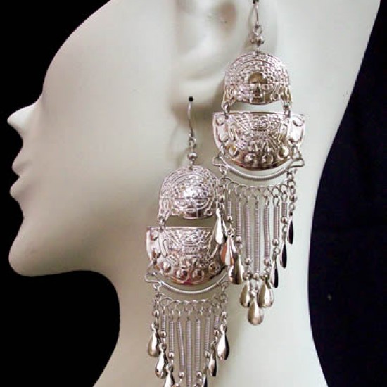 WHOLESALE PERUVIAN SILVER PLATED EARRINGS INCA AND NAZCA IMAGES WHOLESALE PERUVIAN SILVER PLATED EARRINGS INCA AND NAZCA IMAGES