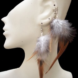 WHOLESALE FEATHER  EARRINGS 
