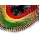 WHOLESALE ALPACA SILVER RASTA THREAD EARRINGS RACQUET DESIGN WHOLESALE ALPACA SILVER RASTA THREAD EARRINGS RACQUET DESIGN