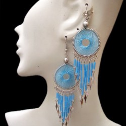2 PRETTY THREAD EARRINGS