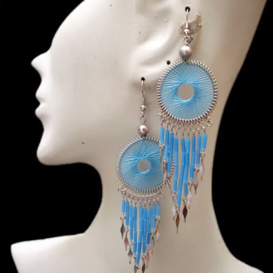 2 PRETTY THREAD EARRINGS 2 PRETTY THREAD EARRINGS