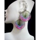 WHOLESALE INCA THREAD EARRINGS ROUND DESIGN WHOLESALE INCA THREAD EARRINGS ROUND DESIGN