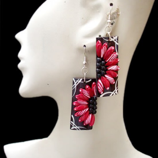 WHOLESALE TOTUMO SEEDS EARRINGS - PERU WHOLESALE TOTUMO SEEDS EARRINGS - PERU