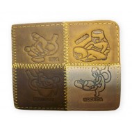 INCA PERUVIAN ANDEAN WALLET MADE OF LEATHER MOCHIKA IMAGES 