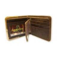 INCA PERUVIAN ANDEAN WALLET MADE OF LEATHER MOCHIKA IMAGES 