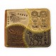 PERUVIAN ANDEAN WALLET MADE LEATHER "VARIED" IMAGES 