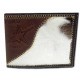 WHOLESALE PERUVIAN ANDEAN WALLET OF LEATHER - HUMMINGBIRD IMAGE