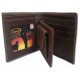 WHOLESALE PERUVIAN ANDEAN WALLET OF LEATHER - MACCHU PICHU IMAGE