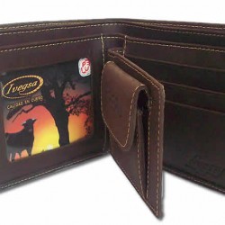 WHOLESALE PERUVIAN ANDEAN WALLET OF LEATHER - TUMI IMAGE