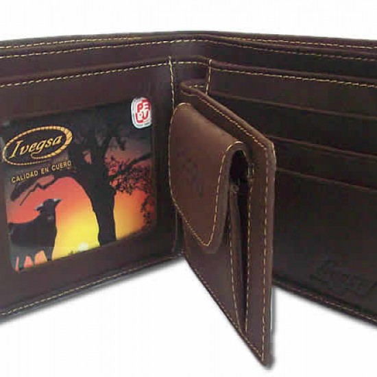 WHOLESALE PERUVIAN ANDEAN WALLET OF LEATHER - TUMI IMAGE