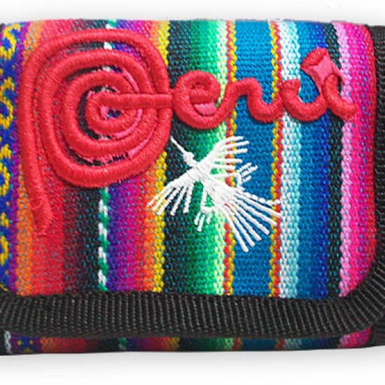 WHOLESALE ANDEAN WALLET MADE OF CUZCO BLANKET  " PERU " BRAND 