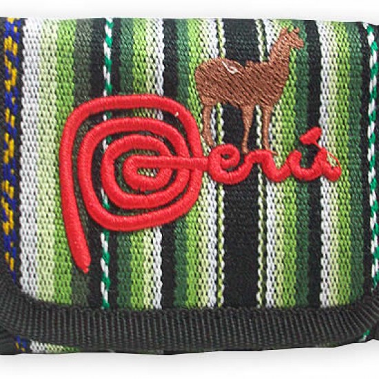 WHOLESALE ANDEAN WALLET MADE OF CUZCO BLANKET  " PERU " BRAND 