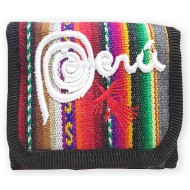 WHOLESALE ANDEAN WALLET MADE OF CUZCO BLANKET " PERU " BRAND