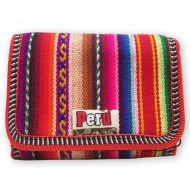 WHOLESALE INCA ANDEAN WALLET MADE OF CUZCO BLANKET 