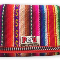 WHOLESALE INCA ANDEAN WALLET MADE OF CUZCO BLANKET 