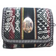 WHOLESALE INCA ANDEAN WALLET MADE OF CUZCO BLANKET 