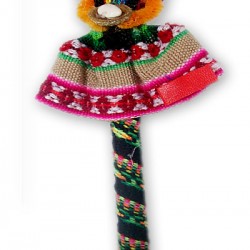 WHOLESALE ANDEAN PENCIL " CHOLITA" MADE OF BLANKET AND COTTON