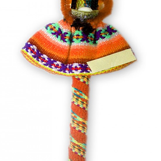 WHOLESALE ANDEAN PENCIL " CHOLITA" MADE OF BLANKET AND COTTON 