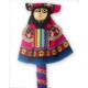 WHOLESALE ANDEAN PENCIL " ÑUSTA" MADE OF BLANKET AND COTTON 