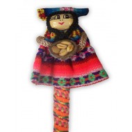 WHOLESALE ANDEAN PENCIL " ÑUSTA" MADE OF BLANKET AND COTTON 