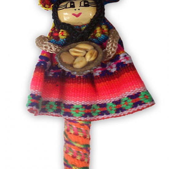 WHOLESALE ANDEAN PENCIL " ÑUSTA" MADE OF BLANKET AND COTTON 