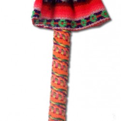 WHOLESALE ANDEAN PENCIL " ÑUSTA" MADE OF BLANKET AND COTTON 