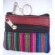 WHOLESALE INCA COIN PURSE MADE OF LEATHER AND CUZCO BLANKET 