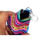 WHOLESALE ANDEAN COIN PURSE MADE OF LEATHER AND CUZCO BLANKET