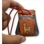 WHOLESALE LITTLE LEATHER COIN PURSE - ANDEAN IMAGES