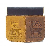 WHOLESALE INCA LITTLE LEATHER COIN PURSE - ANDEAN IMAGES