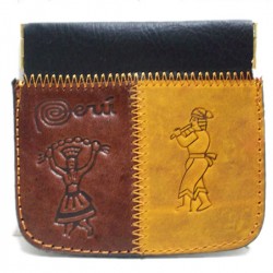 WHOLESALE INCA LITTLE LEATHER COIN PURSE - ANDEAN IMAGES