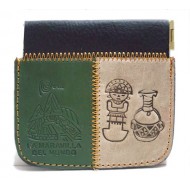 WHOLESALE INCA LITTLE LEATHER COIN PURSE - ANDEAN IMAGES