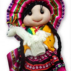 WHOLESALE PERUVIAN ANDEAN DOLLS VARIED MODELS - SIZE BIG