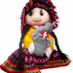 WHOLESALE PERUVIAN ANDEAN DOLLS VARIED MODELS - SIZE BIG