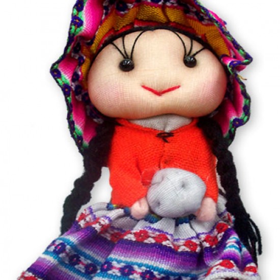 WHOLESALE PERUVIAN ANDEAN DOLLS VARIED MODELS - SIZE MEDIUM