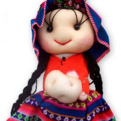 WHOLESALE PERUVIAN ANDEAN DOLLS VARIED MODELS - SIZE MEDIUM