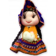 WHOLESALE PERUVIAN ANDEAN DOLLS VARIED MODELS - SIZE MEDIUM