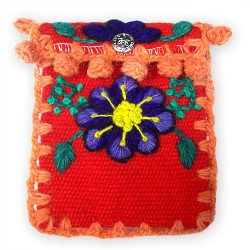 WHOLESALE ANDEAN CELL PHONE POUCH MADE OF AYACUCHO WOVEN