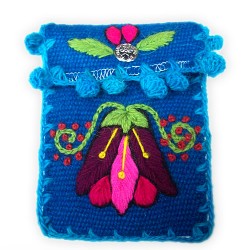 WHOLESALE ANDEAN CELL PHONE POUCH MADE OF AYACUCHO WOVEN