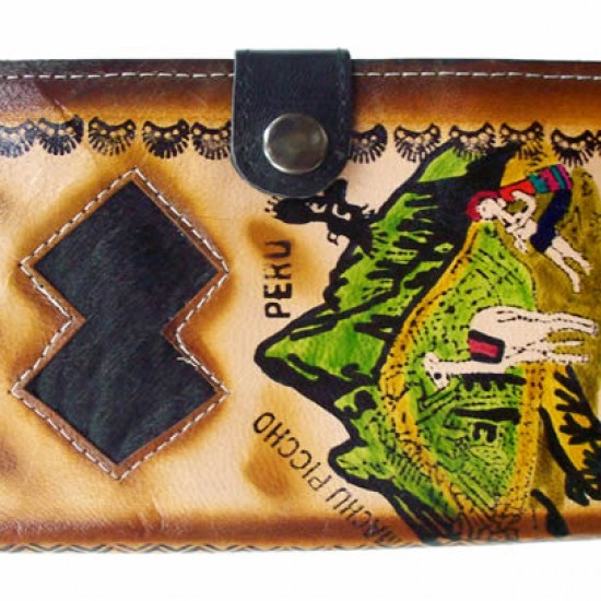 WHOLESALE INCA DOCUMENT HOLDER MADE OF LEATHER 