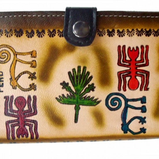 WHOLESALE INCA DOCUMENT HOLDER MADE OF LEATHER 