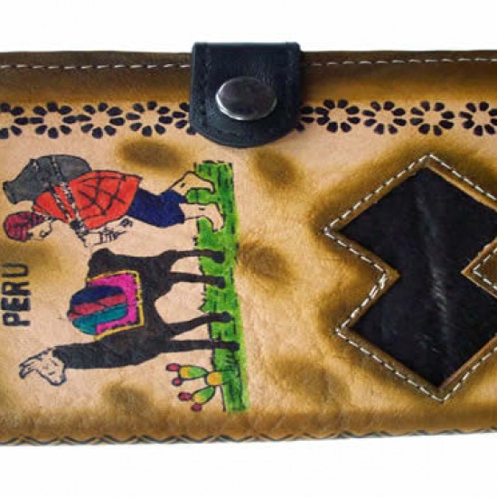 WHOLESALE INCA DOCUMENT HOLDER MADE OF LEATHER 