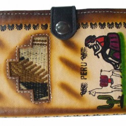 WHOLESALE INCA DOCUMENT HOLDER MADE OF LEATHER 