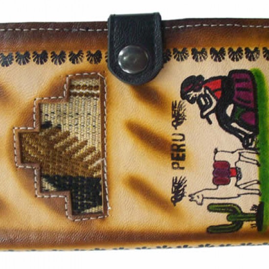 WHOLESALE INCA DOCUMENT HOLDER MADE OF LEATHER 