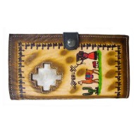 WHOLESALE INCA DOCUMENT HOLDER MADE OF LEATHER 