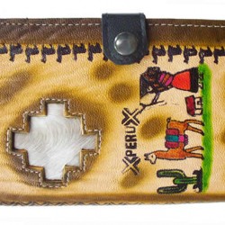 WHOLESALE INCA DOCUMENT HOLDER MADE OF LEATHER 